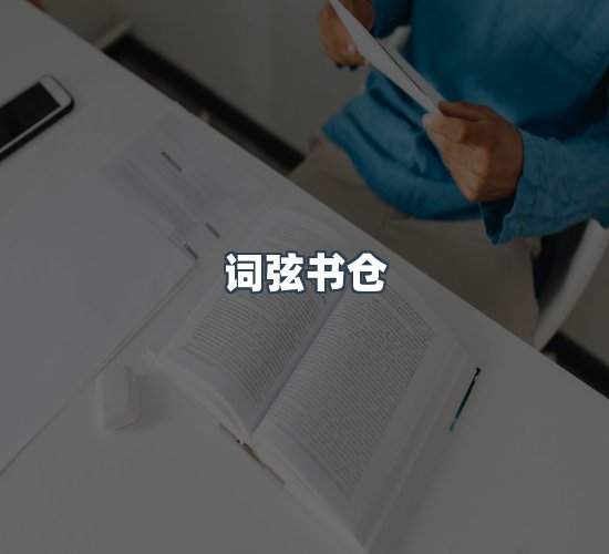关于词弦书仓